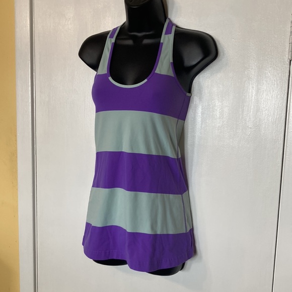 lululemon athletica color blocking tank top - Picture 2 of 6